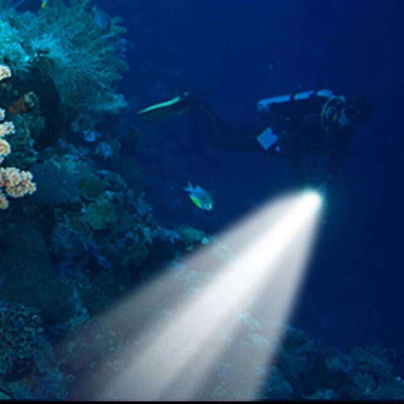 IPX8 Professional Diving Torch XHP160 High Power LED Flashlight Rechargeable Lantern Underwater Lamp Strong Light Scuba Lights Z260301