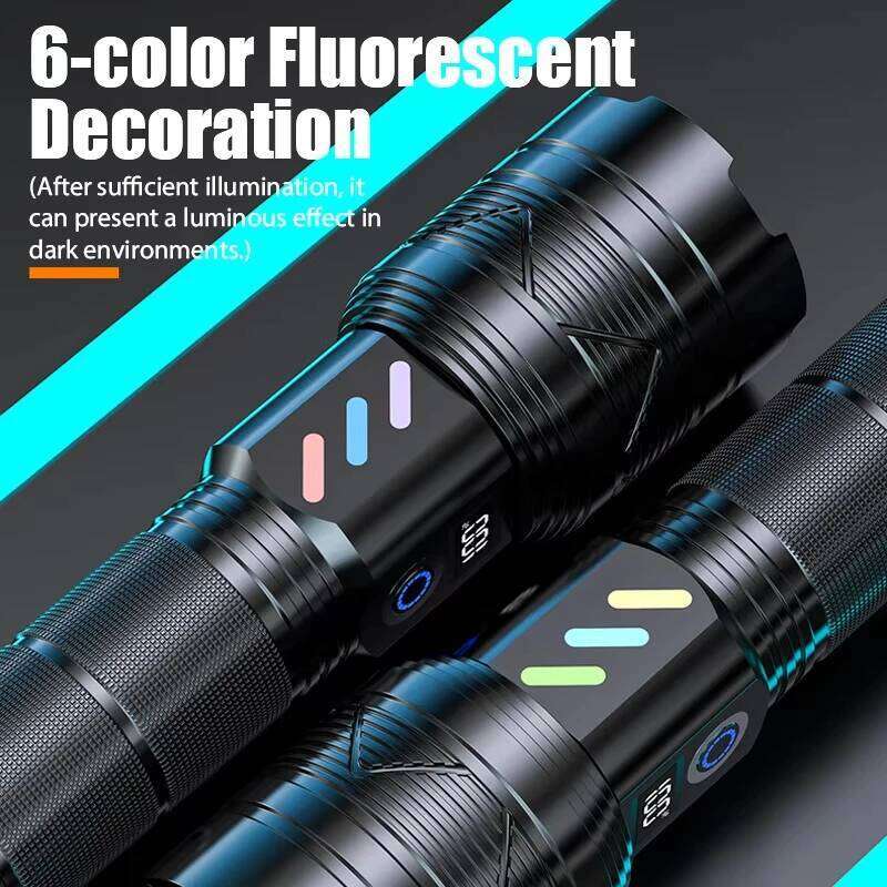 Skyray SK06 USB Rechargeable LED Flashlight with Zoom Function, Ultra-Bright Emergency Flashlight, Spotlight, Tactical Camping Z260301