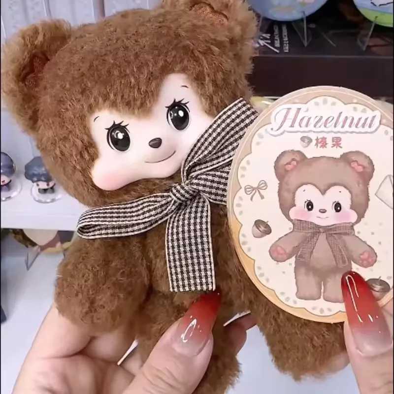 Pezzy Bear Gift Series Blind Box Cute Anime Figure Bear Mystery Box Plush Pendant Vinyl Doll Keychain Decor ToysT260302