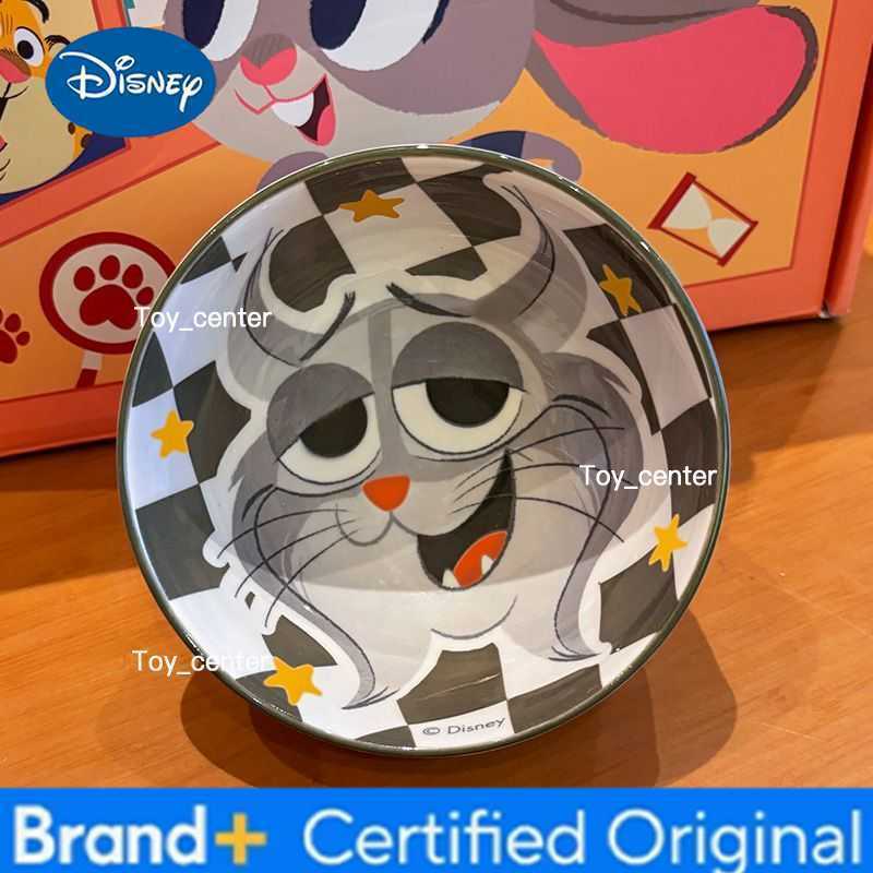 Disney Zootopia Judy Nick Ceramic Rice Bowl Tableware Creativity New Style Kawaii Couple Birthday Gift Cute Niche New Year Good Looks H260302