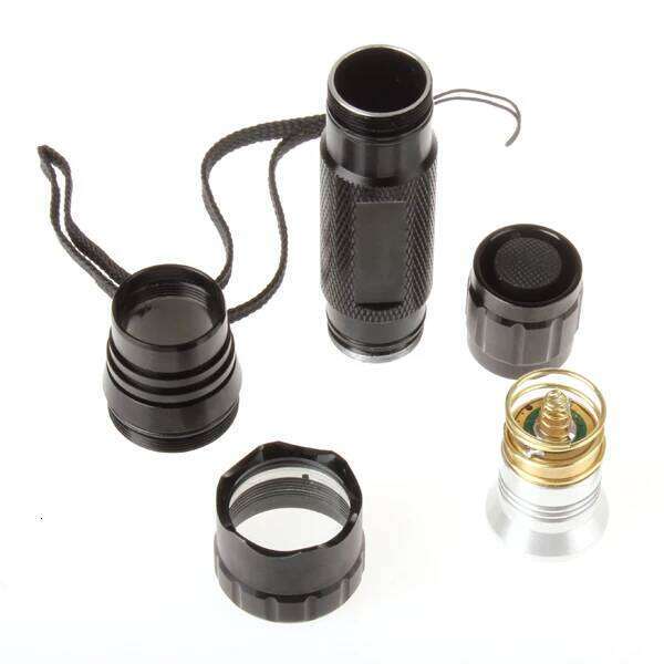 WF-501B Super Bright Flashlight Torch 5 Mode 500Lm Aluminum LED Flash Light for Outdoor Camping Hiking Z260301