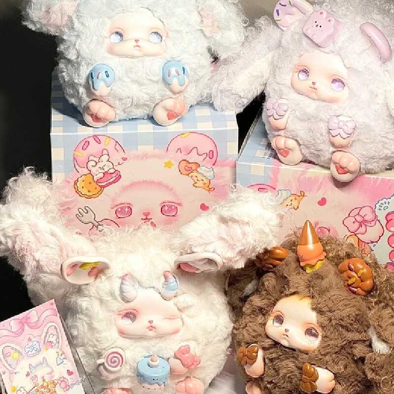 Genuine Loloan Dessert Series Vinyl Blind Box Trendy Magnetic Vinyl Doll Decor Ornament Mystery Box Customized Kawaii Kids GiftT260302