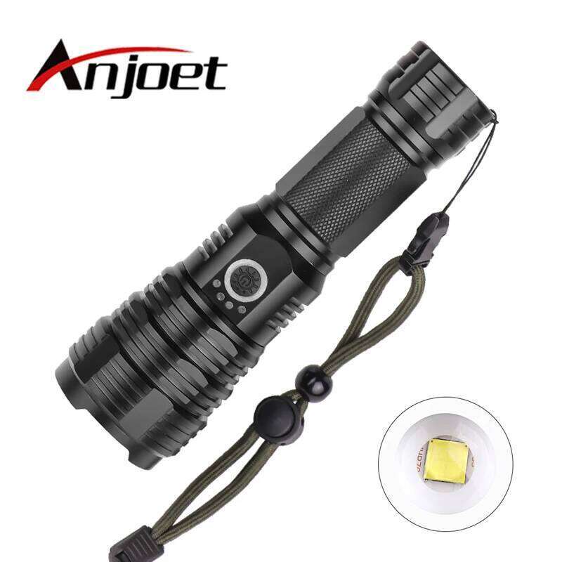 Newest Super Brightl XHP70.2 LED Flashlight XHP50 Rechargeable USB Zoomable Torch XHP70 18650 26650 Hunting Lamp for Camping Z260301