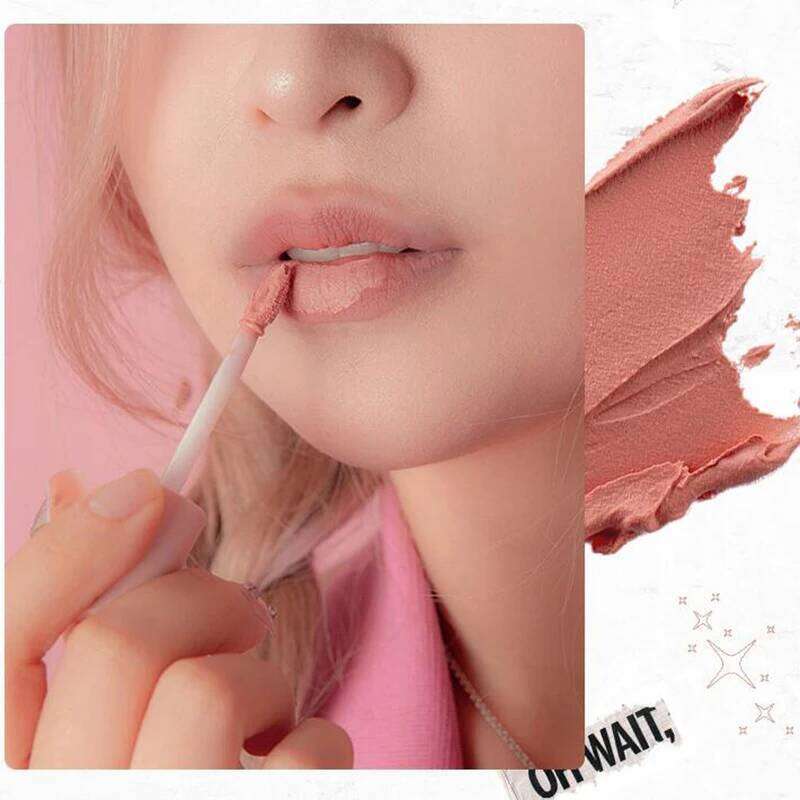 FLORTTE Primer Matte Korean Lipstick Cream Whitening Lip Mud Long Lasting Waterproof Lipgloss H260302