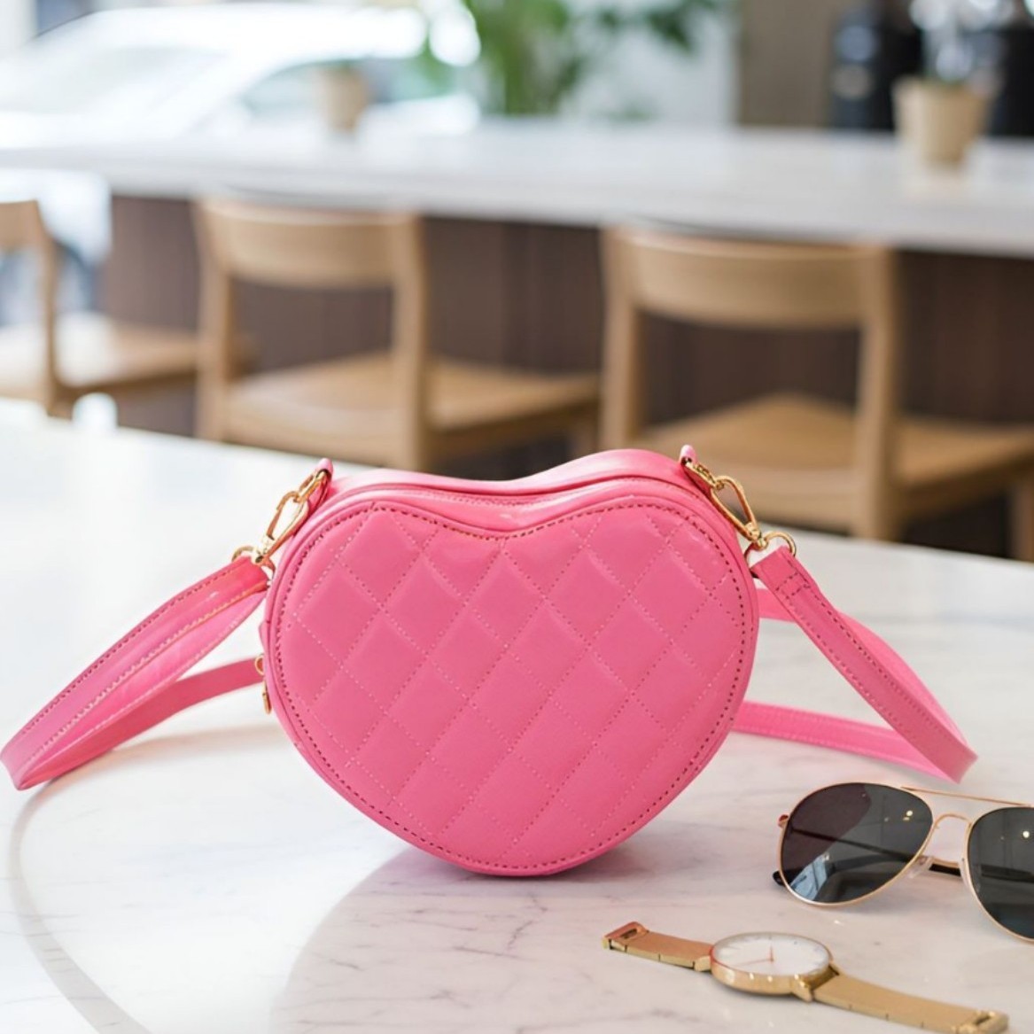 Womens shoulder bag with leather bottom wallet fashionable retro womens handbag cross body bag 240929