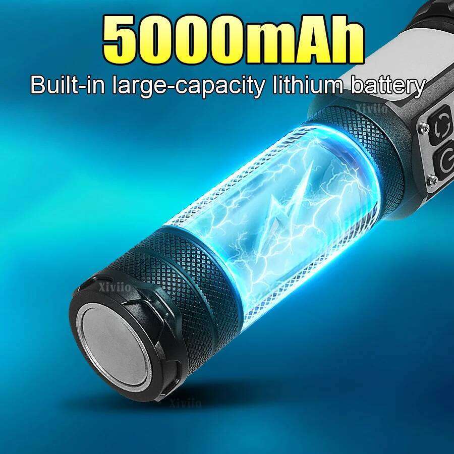 2025 Super Bright Led 2900000LM High Power Torch 5000mAh Rechargeable LED Flashlight Long Shot Hunting Camping Light Z260301