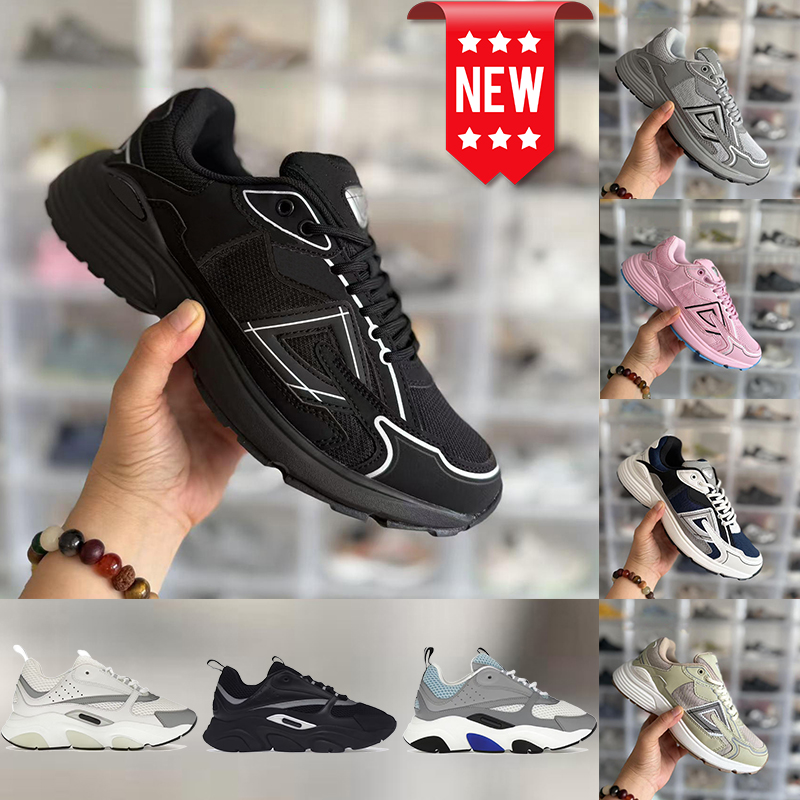 Hot B 30s shoes Men Women Designer Luxury Casual Shoes B 22s Sneakers White Silver Black Grey Fuchsia Pink Silver Mens Womens Outdoor Sports Trainers Size 36-45