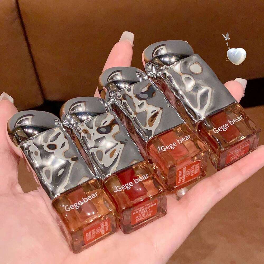 Gege bear Velvet Silky and Non-stick Advanced Color Rendering Gegebear Matte Lip Glaze H260302