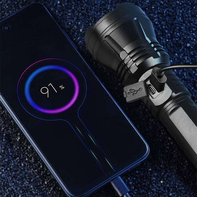 LiitoKala LF-903 20W White Laser Flashlight 1800LM, Zoomable, Lii-50A 5000mAh Battery, Tactical Outdoor Camping Emergency Z260301