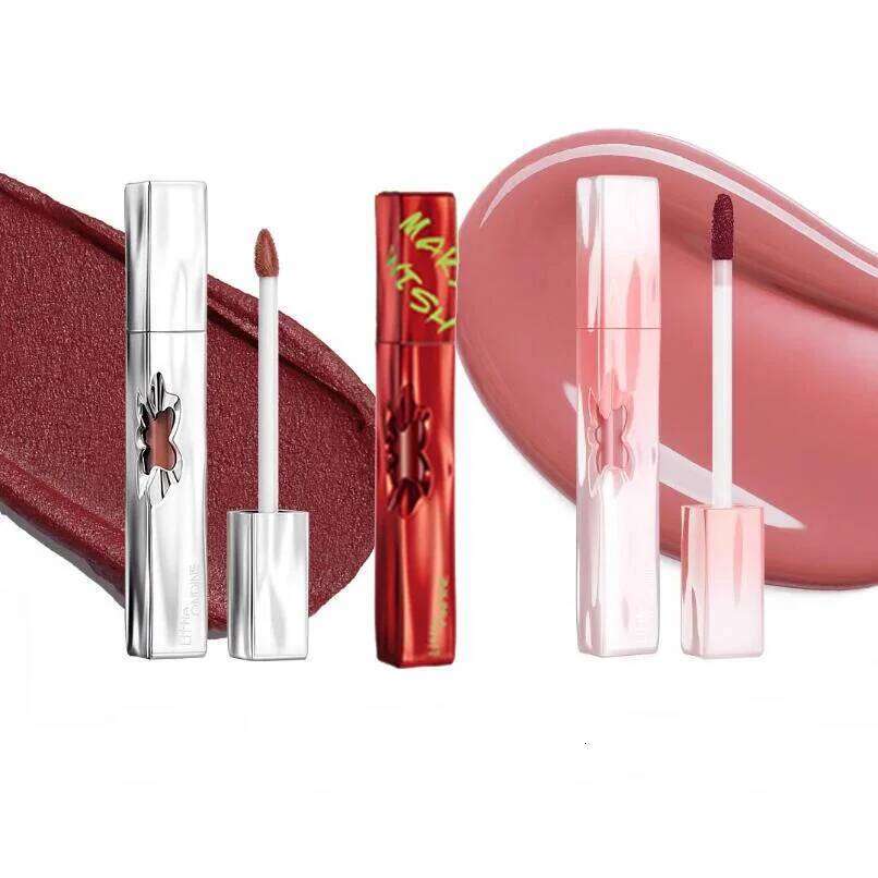 Little Ondine Heart Korean Lipstick Matte Velvet Glaze Gloss Waterproof Long Lasting Lip Mud Moisturizer Makeup H260302