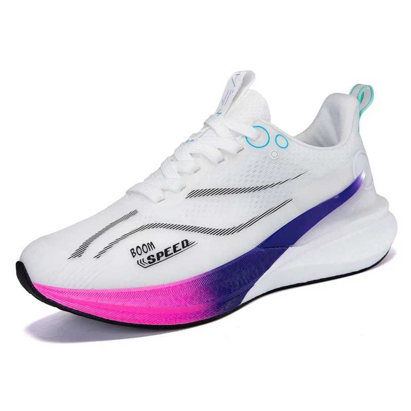 2025 Mens And Womens Professional Carbon Board Marathon Running Shoes Shock Absorption Ultra-light Stable Support Sports Shoes K260302