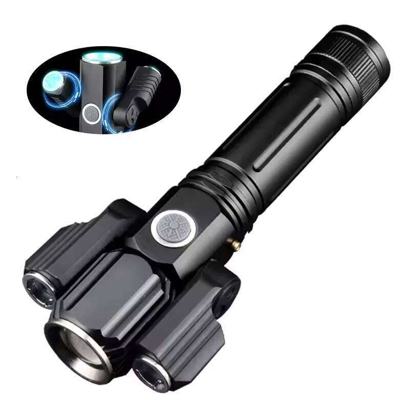 C5 3led Searchlight Night Riding Bright Usb Rechargeable Tactical Flashlight Led Waterproof Bicycle Front Light Lamp Z260301