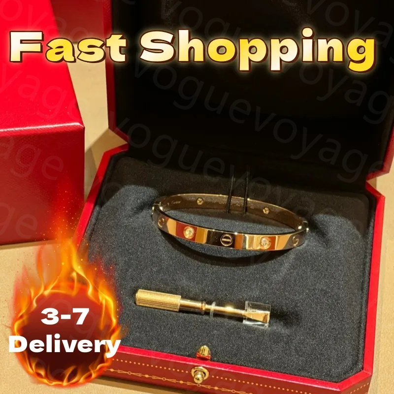 10A designer bracelets women bracelet bangle classic jewlery bracelets designer jewelry gold bracelet designer luxury jewelry Diamond bangle 18K Size 15-22