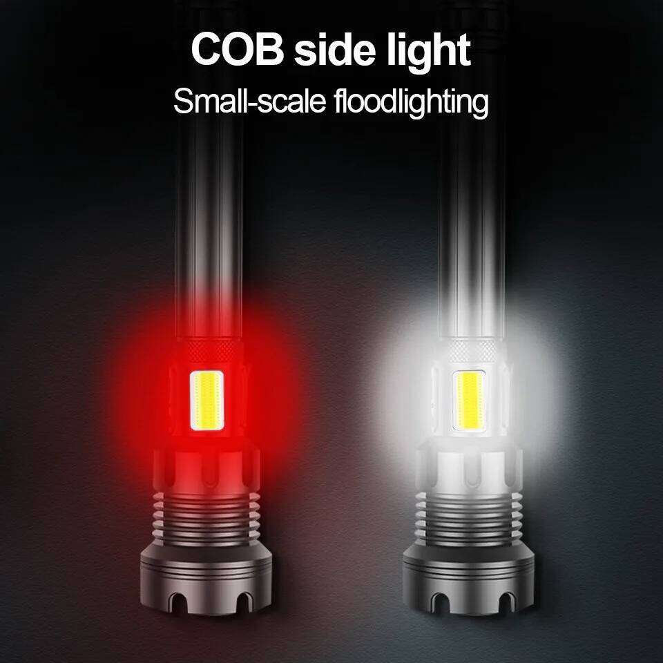 2025 New 15000mAh XHP390 Ultra Powerful Flashlight 10000000LM Zoomable USB Rechargeable Lantern 2200LM Torch for Outdoor Camping Z260301