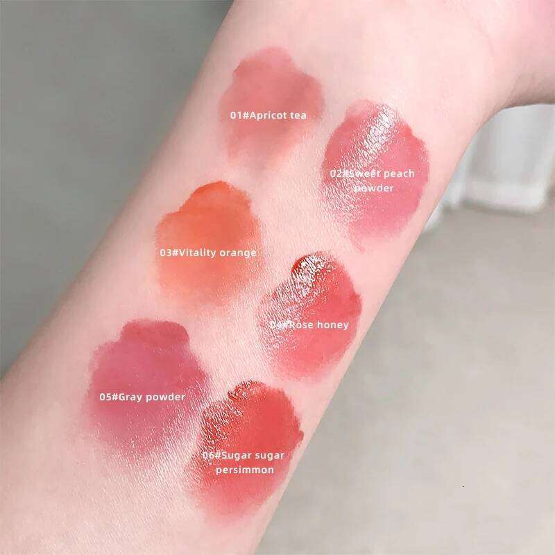 Gege Bear Crystal Balm Moisturizing Gloss Oil Jelly Lipgloss Long Lasting Liquid Lipstick Hydrating Tinted Lip Makeup H260302