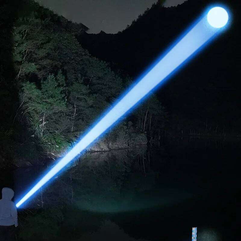 Super High Power LED Flashlight 10000000LM Rechargeable Torch Light For Outdoor Fishing Camping Waterproof Tactical Flashlights Z260301