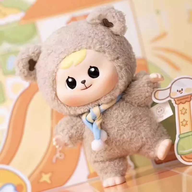 Plush Pendent Blind Box Doll Action Figure Kawaii Doll Bear Plush Toy Collection Model Birthday Gift Girl ToyT260302
