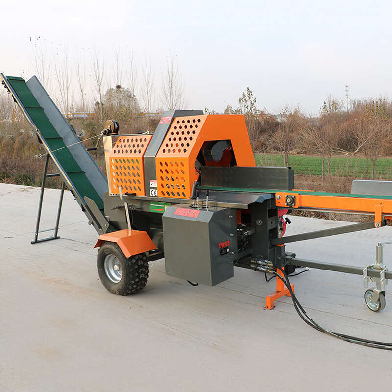 Heavy Duty Electric Log Splitter 20 Ton Hydraulic Wood Splitting Machine For Hardwood Processing Professional Grade Home Wood Cutter