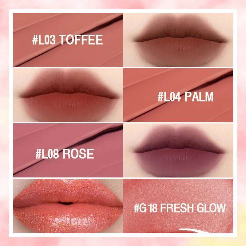 IMAGIC new waterproof and moisturizing velvet matte lasting lip gloss ladies cosmetics 20 colors H260302