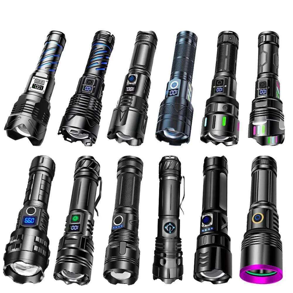 2026 New Ultra Powerful Torch 3 Core LED Mini Tactical 30000 High Power Led Flashlight Z260301