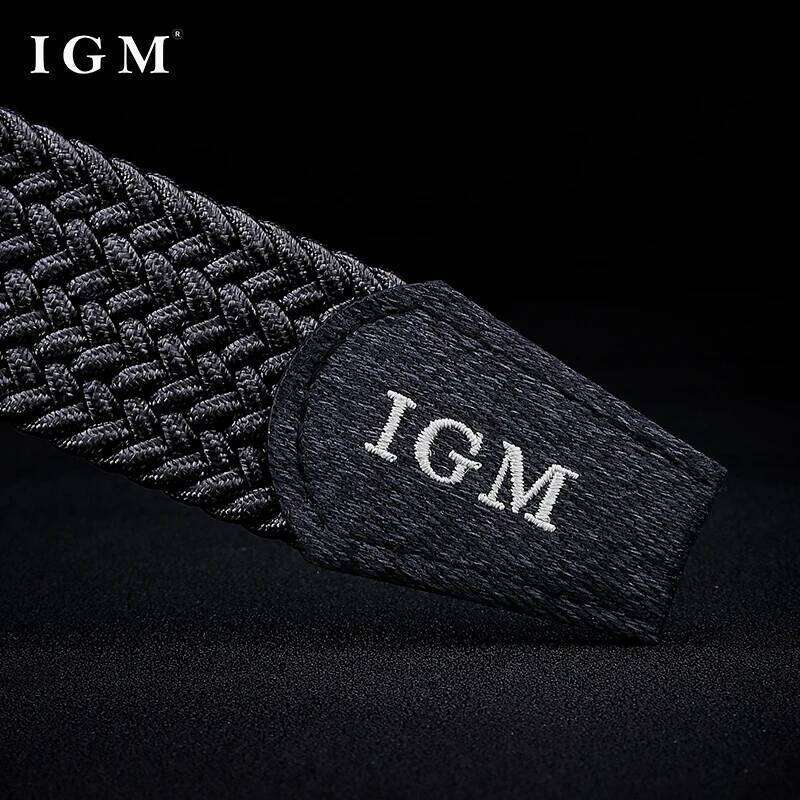 Braided Stretchy Breathable and Comfortable Men Woven Canvas for Versatile Jeans Belt S260228