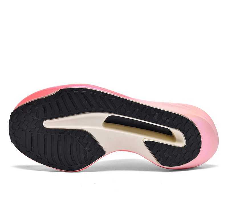 New Cushioning Running Shoes For Men Suitable Heavy Runners Lace Up Sports Women K260303