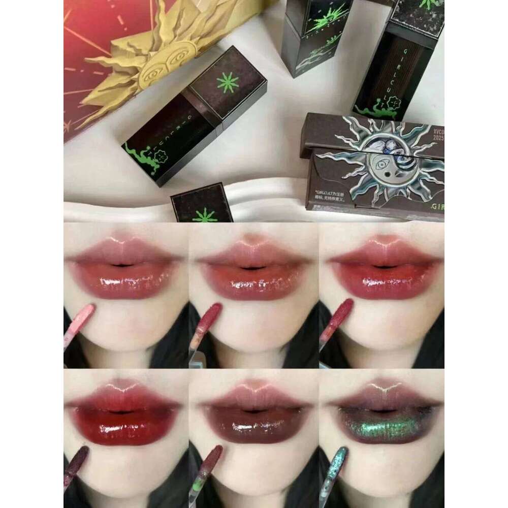 Girlcult Cyberpunk Mirror Shine Liquid Gloss 3.5ml Transfer Proof Waterproof Hydrating Long Lasting Lip Lacquer for Women H260302