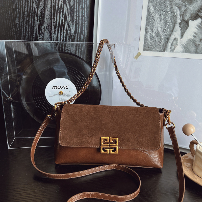 Luxury Handbag 2026 New Style Crossbody Bag For Women, Versatile And Fashionable Small Square Bag For Commuting, Women's Shoulder Bag With A High