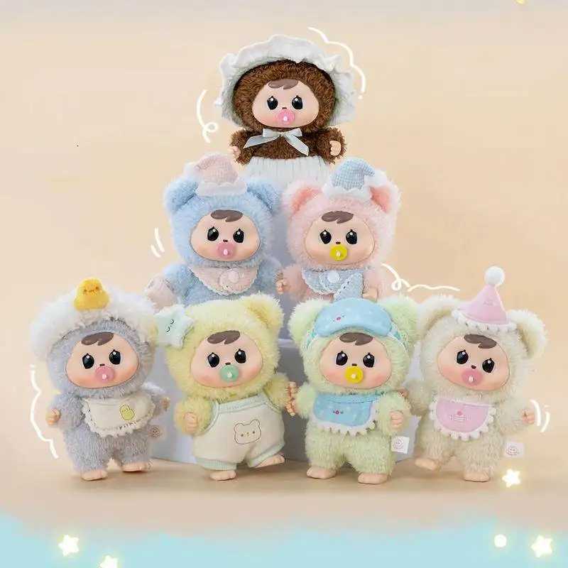 Bao-Ao V2 Magnetic Pacifier Goodnight Series Vinly Blind Box Hug Bear Plush Trendy Toy Doll Handmade Ornament Festival GiftT260302