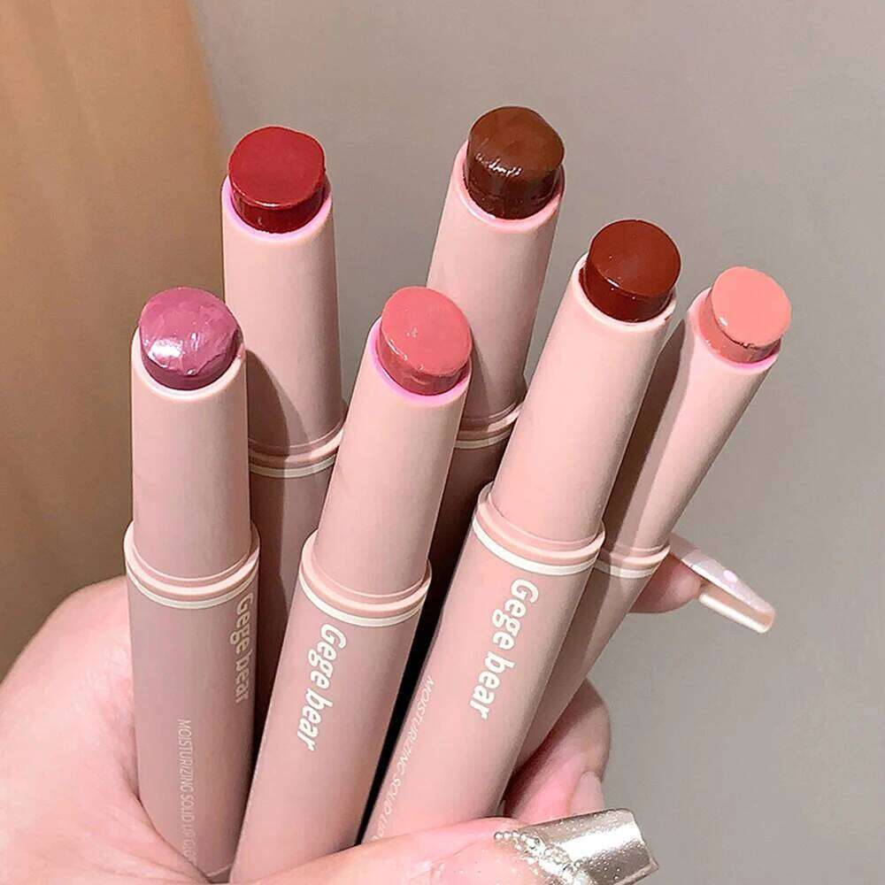 Gege Bear Glaze lipstick, Moisturizing, Mirror Effect Color, Long-Lasting color, Not Easy To Stick Lip Gloss H260302