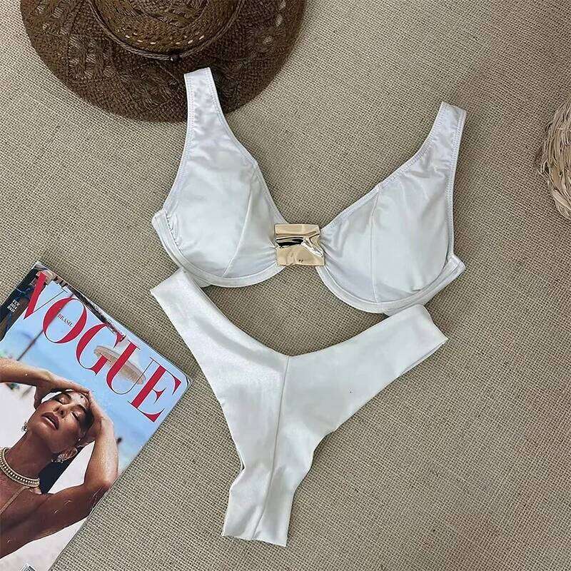 Push Up Bikinis 2026 Sexy Women Swimsuit Female Swimwear Solid Micro Bikini Set Swimming Suit Beachwear Thong Brazilian Biquini Z260301