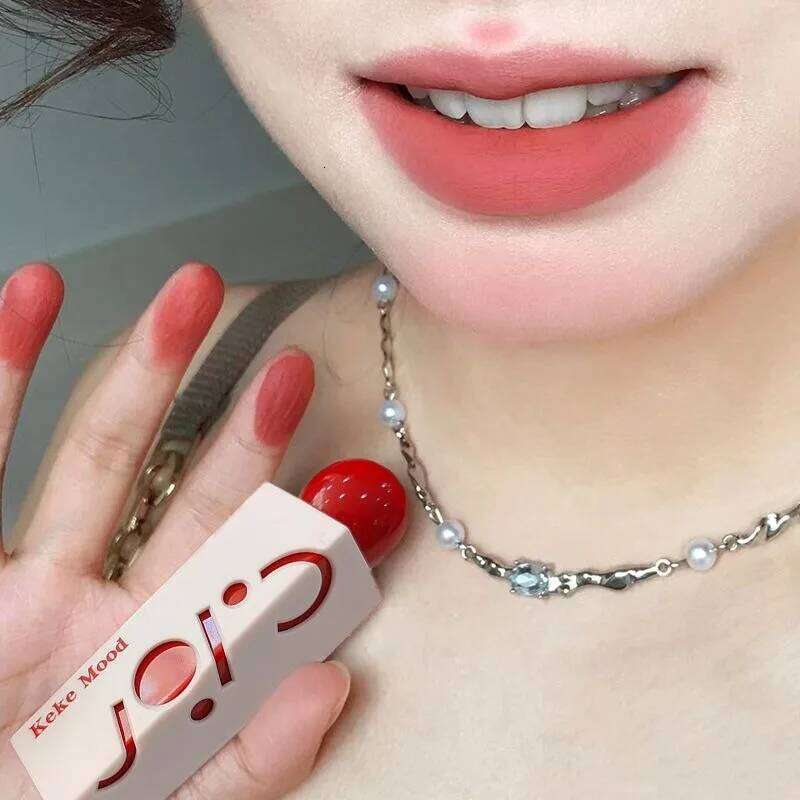 Sexy Red Velvet Gloss Waterproof Liquid Lipstick Lips Tint Mud Makeup Four Corners Matte Lip Glaze Cosmetics H260302