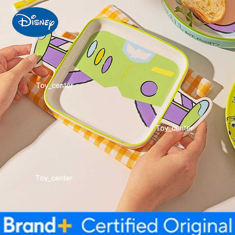 Disney Toy Story In Stock Surrounding Buzz Lightyear Cartoon Tableware Home Plates Yogurt Bowls Breakfast Plates Holiday Gifts H260302