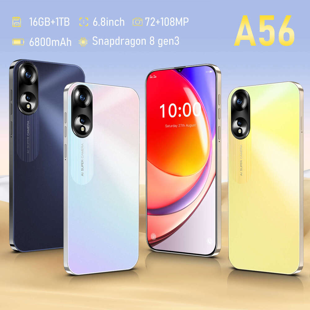 Famous Brand Cross Border New Product A Android Smartphone Inch Large Screen T Phone Source Factory Price Available For Dropshipping CKS