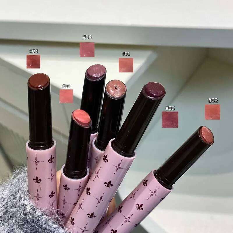 Herorange Hoshino Solid Lip Long-Lasting Moisturizing Non-Stick Cup High Color Rendering Non-Sticky Natural Mirror Water Gloss Film-Forming Fine Shimm