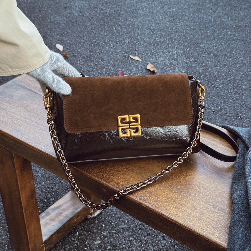 Luxury Handbag 2026 New Style Crossbody Bag For Women, Versatile And Fashionable Small Square Bag For Commuting, Women's Shoulder Bag With A High