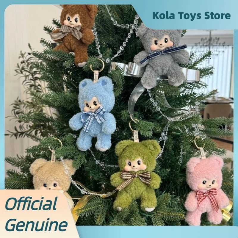 Genuine Pezzy Bear Gift Series Blind Box Cute Plush Bag Pendant Bear Anime Figure MysteryBox Vinyl Doll Keychain Christmas GiftT260302