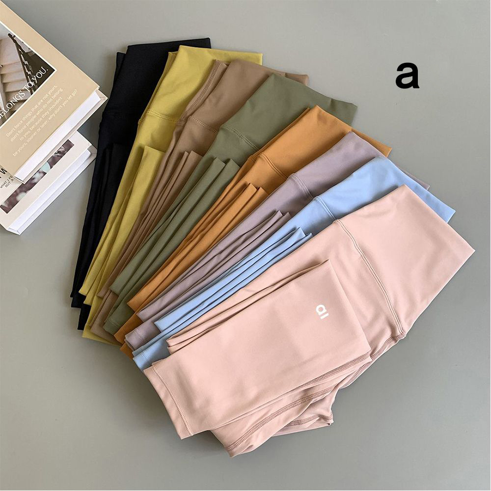 Yoga Leggings Women Align Pants Push-Up Soft Elastic Hip Lift T-Shaped Sports Pants Tight Butt Lifting Shorts Running Fiess Breathable Flare Women Clothes