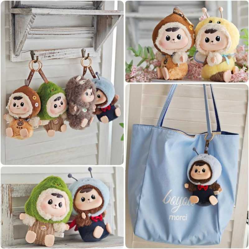 Bao-Ao Forest Friends Gathering Series Blind Box Plush Anime Figures Mystery Box Cute Vinyl Doll Bag Pendant Dolls Surprise GiftT260302
