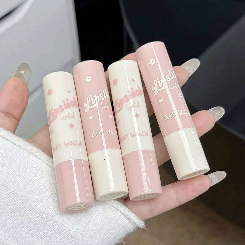 Art Value Lipstick Set, Soft Matte Finish with Subtle Sparkle, Lip Gloss Ideal for Autumn & Winter and Christmas Gift H260302