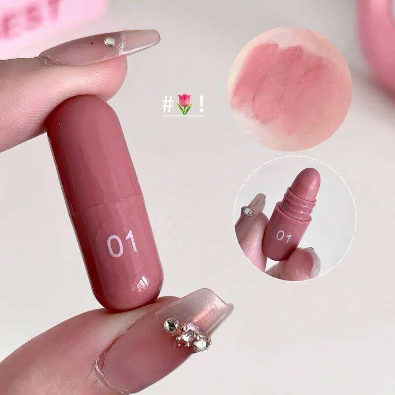 Velvet Matte Lipstick Set 12 Pieces Mini Capsule Long Lasting Waterproof Portable Solid Lip Gloss Rich Pigment H260302