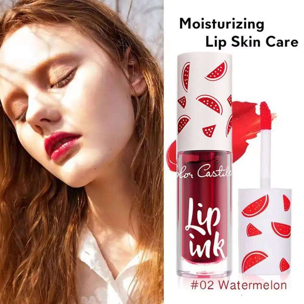 Hydrating Moisturizing Glaze Tint,3 in 1 Eyes and Cheeks Tint Stain Lip Gloss,Velvet Matte Liquid Lipstick Long-Lasting H260302