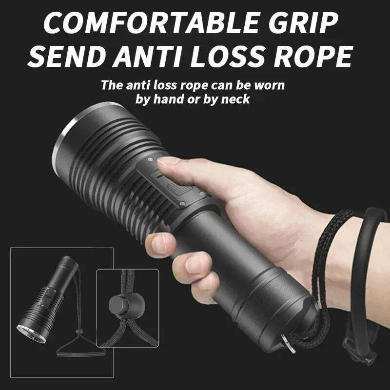 Strong Light Professional BT90 Chip Flashlight Waterproof Rechargeable LED Torch Powerful Scuba Diving Lantern Z260301