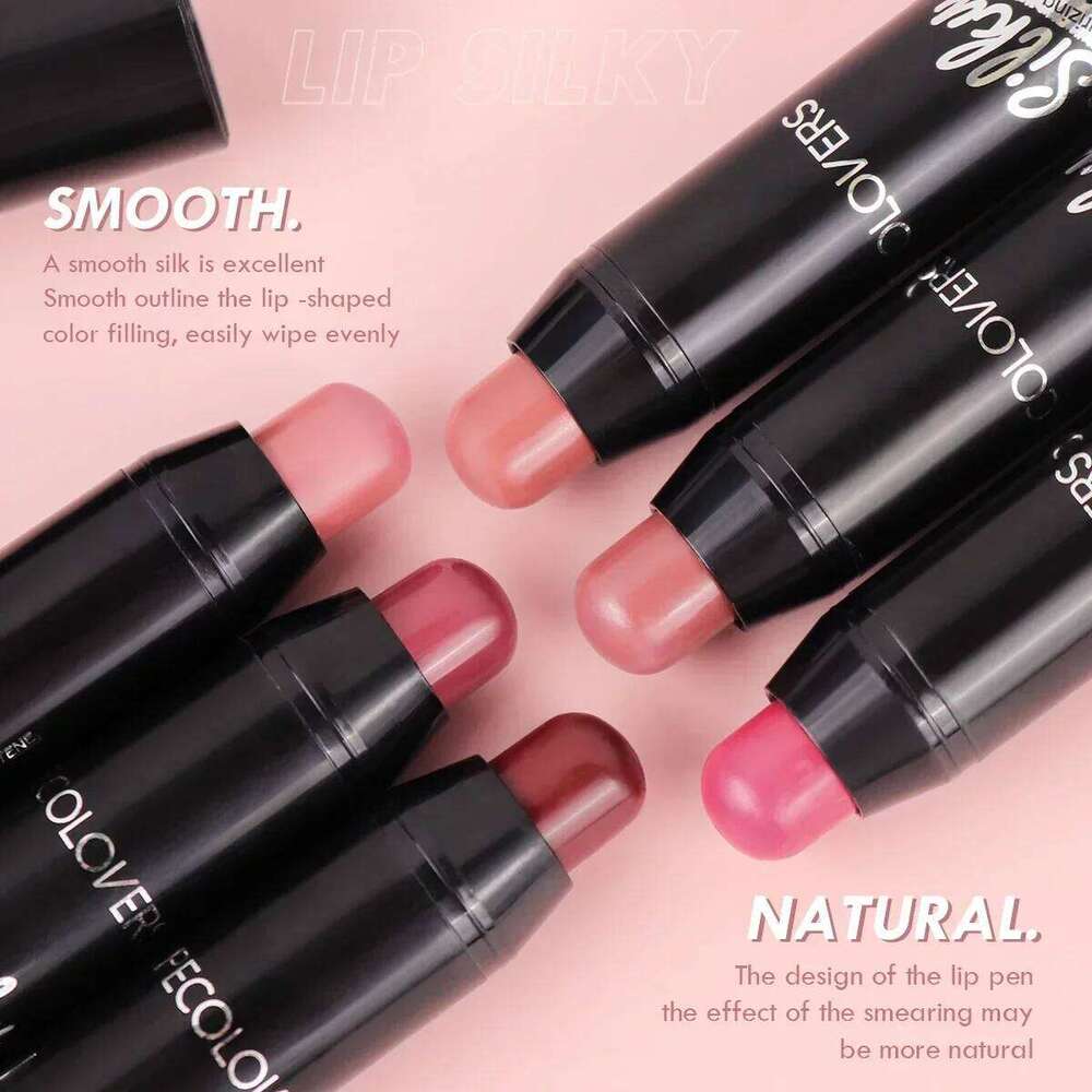 1PC Reduce Lines, Three-dimensional Gloss, Rich Color, Silky Smooth, Moisturizing, Lipstick, Lip Makeup Cosmetic H260302