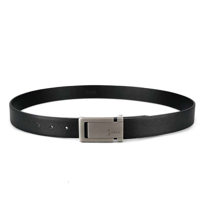 GOLF Genuine Leather Men's Casual Trend Cowhide Youth Plate Buckle Business Pant Belt S260228