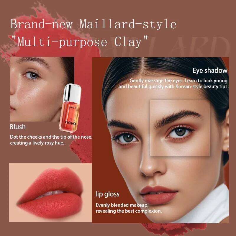 Waterpoof Matte Lipstick, Cute And Lightweight Lip Gloss, Convenient To Carry, Long-Lasting All-Day, For All Occasions H260302