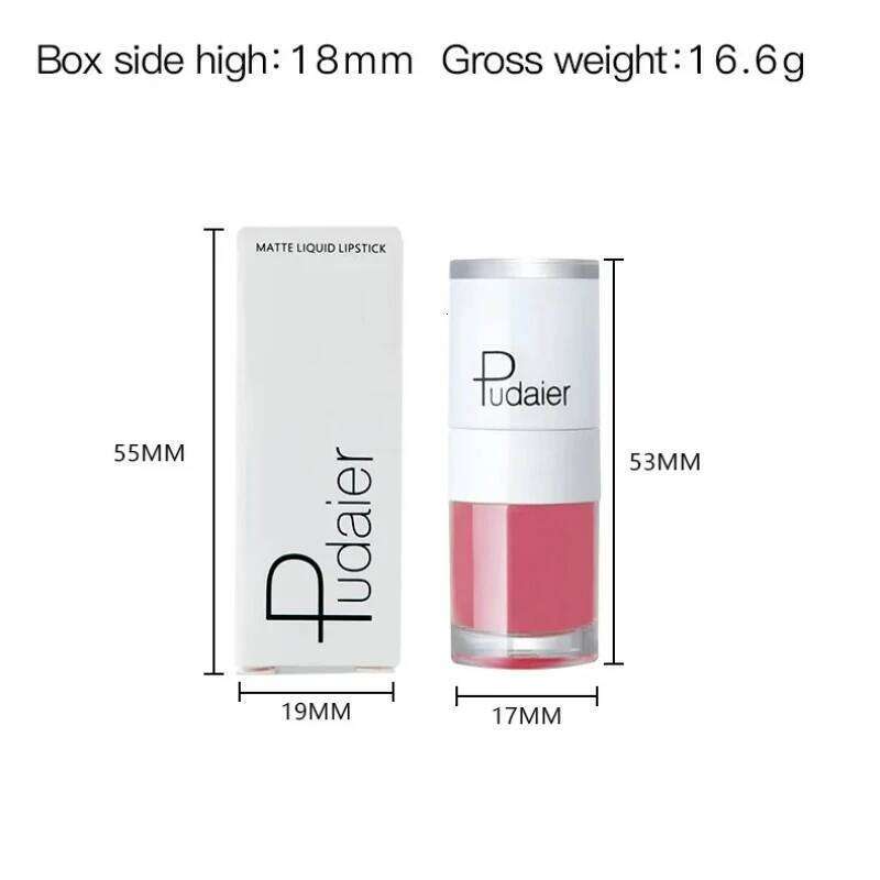 Free Shiping Velvet Matte Liquid Lipstick Makeup Lasting Colorfast Non-stick Cups Glaze Lip sticks Gloss Cosmetics H260302