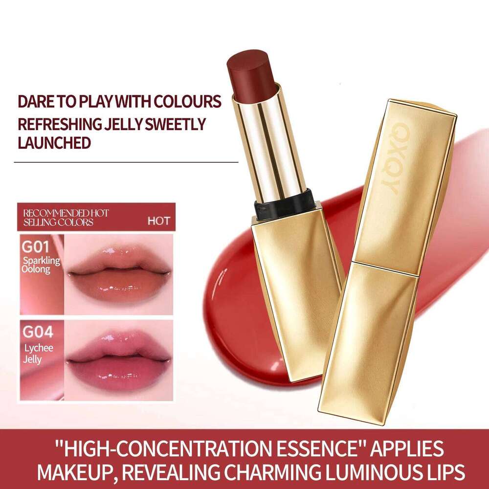 QXQY Water Glow Lipstick - Hydrating, Rich, and Vibrant, Fits Perfectly on Lips Without Drying Out H260302