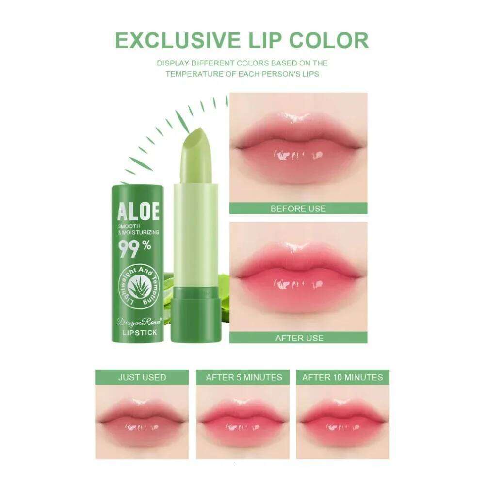 Temperature Sensitive Lipstick Magic Color Shift Fruit Scented Nourishing Hydration Transfer Proof Lip Balm Organic Cosmetics H260302