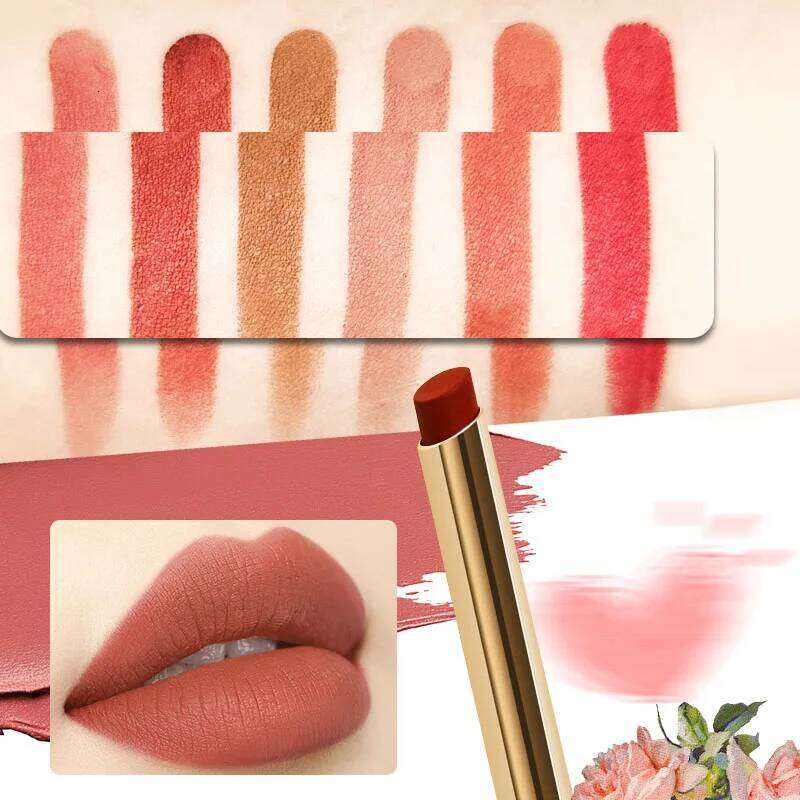 Waterproof Non-Stick Cup, Matte Velvet Mist Lipstick, Suitable For All Skin Types H260302